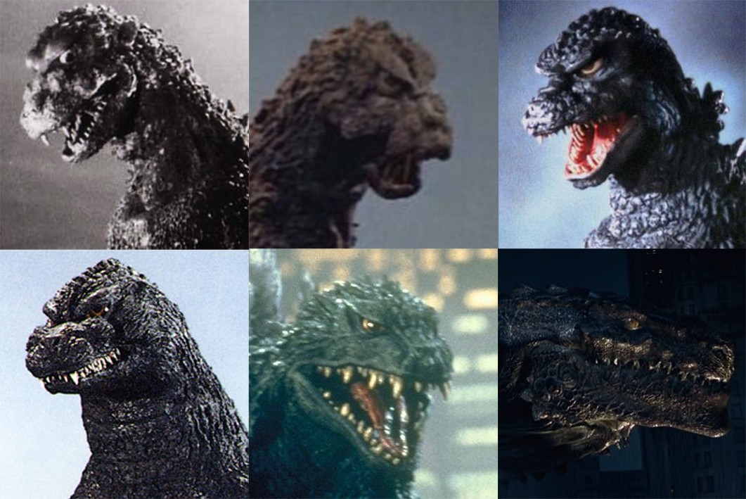 Godzilla evolution
